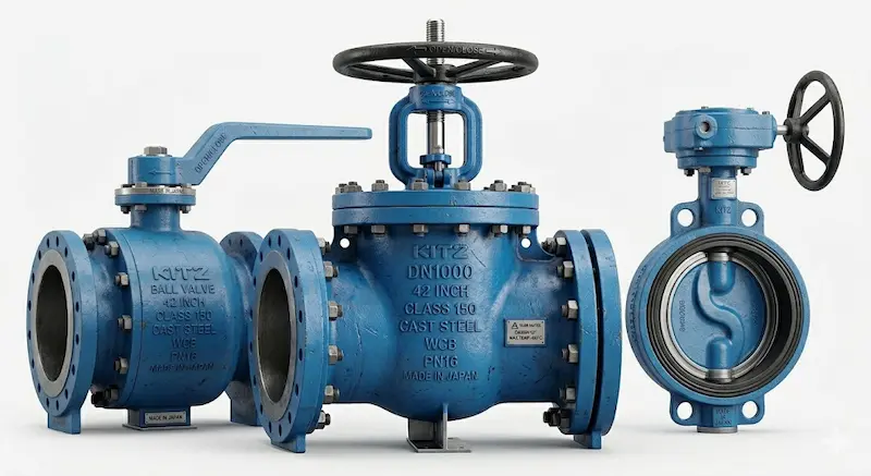 Các loại van công nghiệp hiện nay