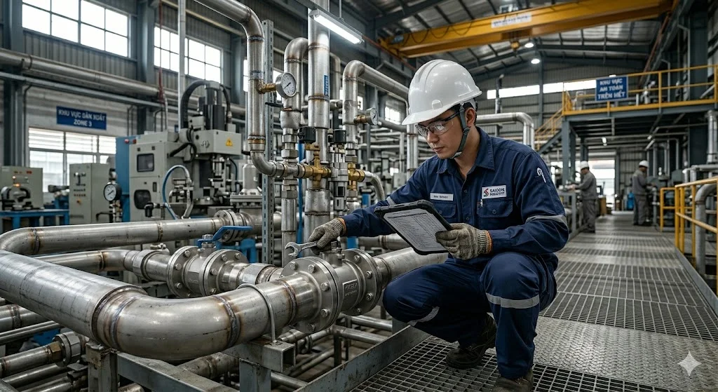 Lựa chọn van công nghiệp đúng chuẩn