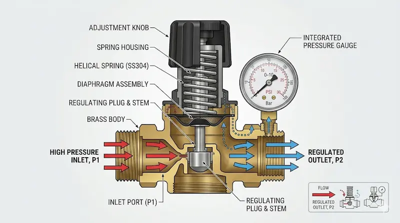Thông số kỹ thuật van giảm áp