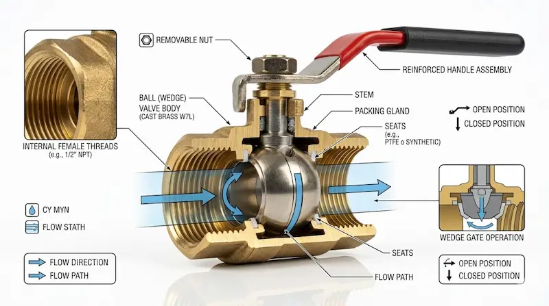 Thông số kỹ thuật van nước