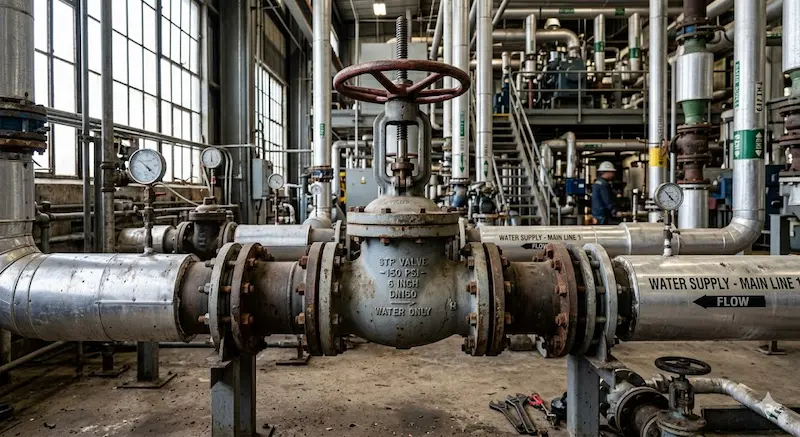 Phân tích water pipe stopper valve