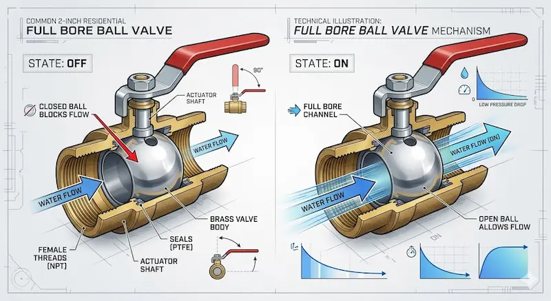 Thông số kỹ thuật van nước