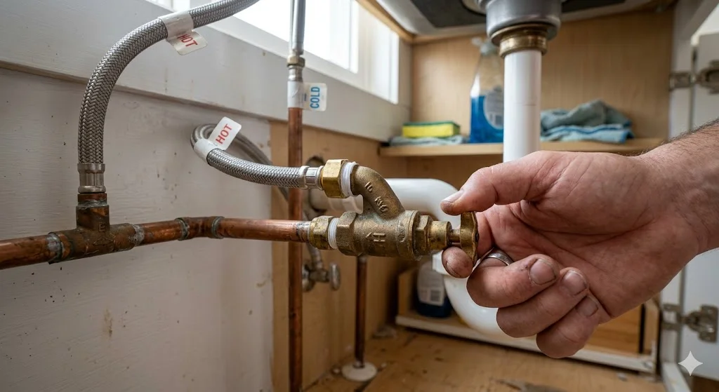 Hướng dẫn lắp đặt van khóa nước