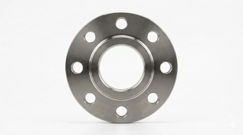 Ảnh sản phẩm chất lượng cao của mặt bích JIS 10K DN40 (40A), vật liệu kim loại, lỗ bu lông chính xác và thiết kế hình tròn