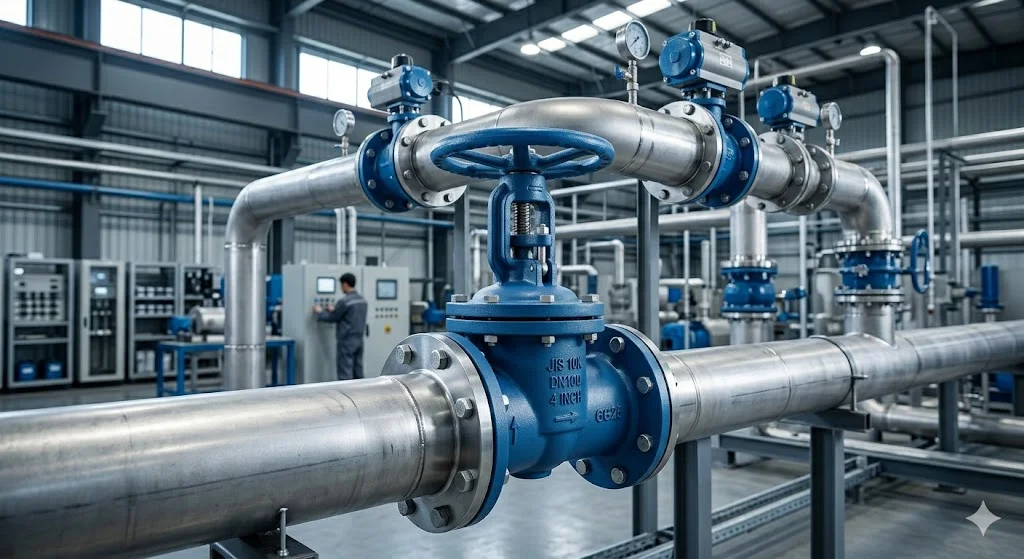 Hướng dẫn lắp đặt van cổng DN100 chuẩn xác
