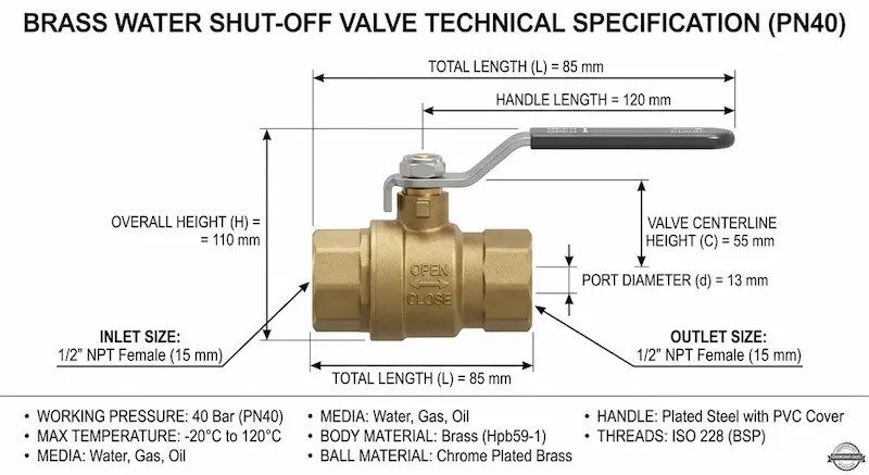 Nhận biết các chi tiết cấu tạo nên van