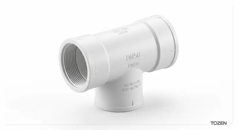 Sản phẩm co chữ T ống nước chuyên nghiệp