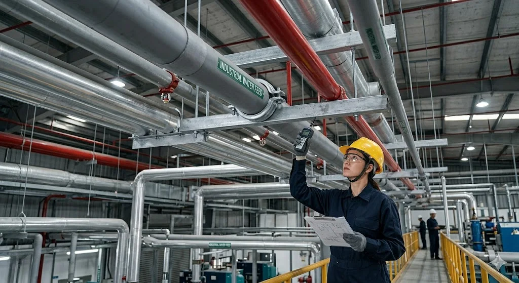 Lắp đặt đai ôm ống omega đúng kỹ thuật