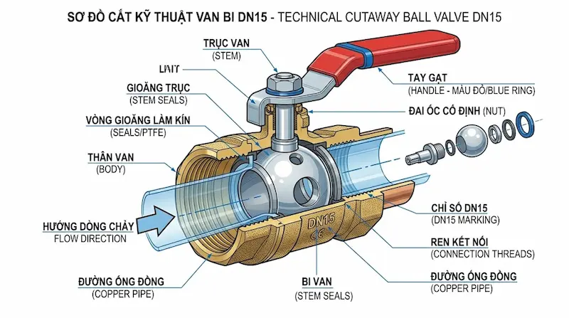 Thông số kỹ thuật quan trọng của van