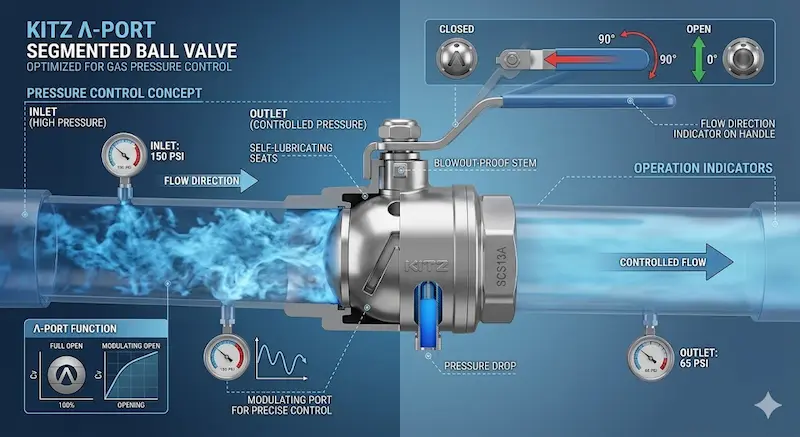 Thông số kỹ thuật của van gas
