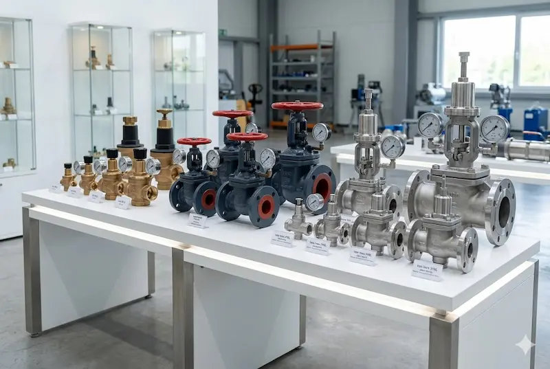 Các loại van điều áp phổ biến hiện nay