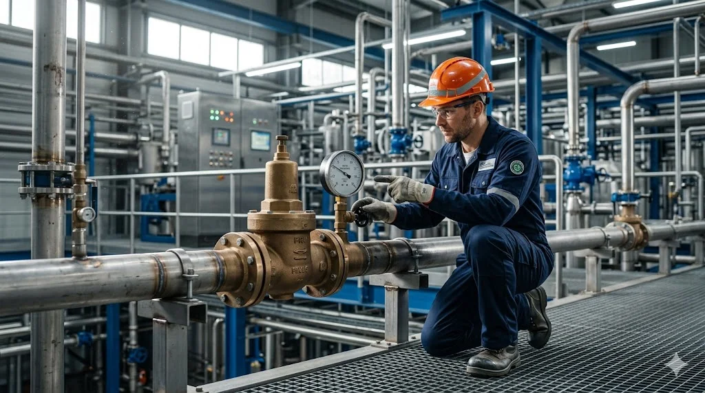 Lưu ý khi lắp đặt và bảo trì van điều áp
