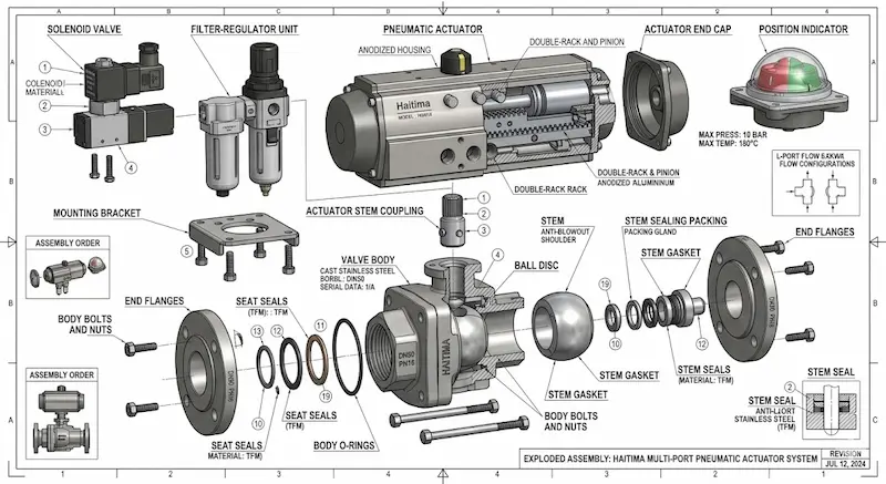 Thông số kỹ thuật quan trọng của valve