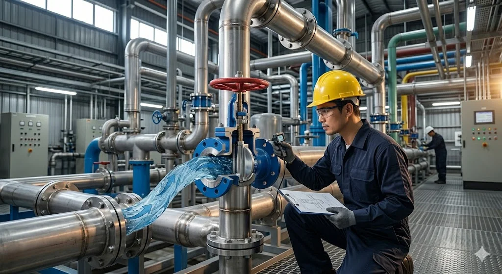 Lắp đặt van đúng kỹ thuật