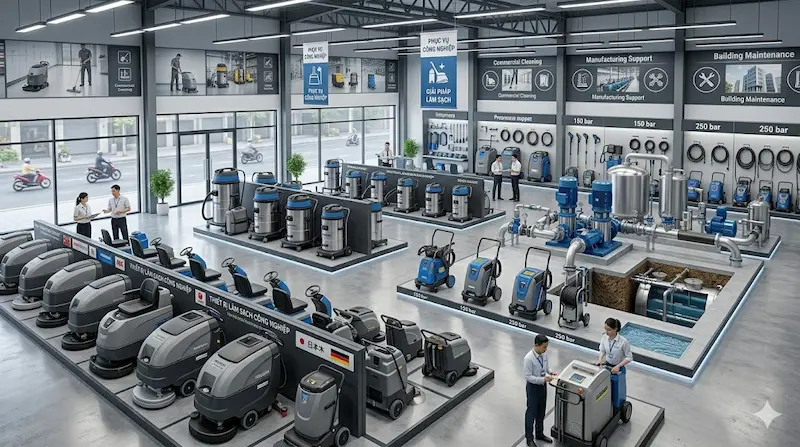 Mô Hình Hoạt Động Và Giá Trị Cốt Lõi Của Máy Công Nghiệp Đại Việt