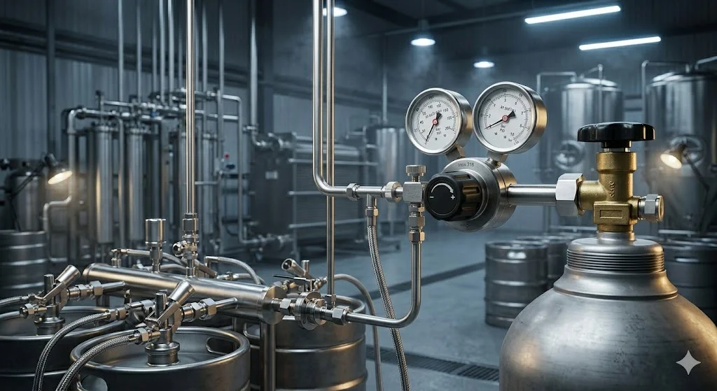 Hướng dẫn sử dụng thiết bị điều tiết áp suất khí CO2