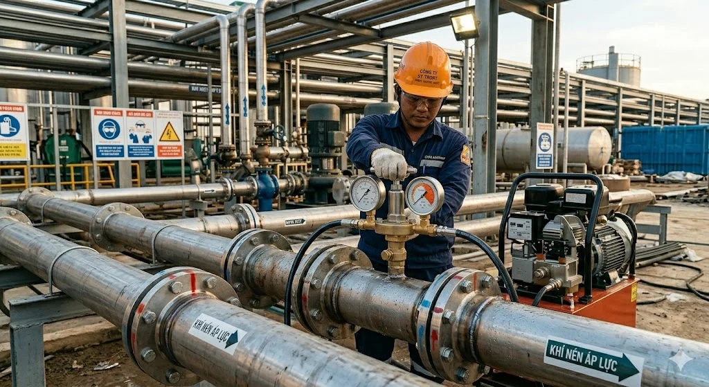 Lưu ý an toàn khi thử áp