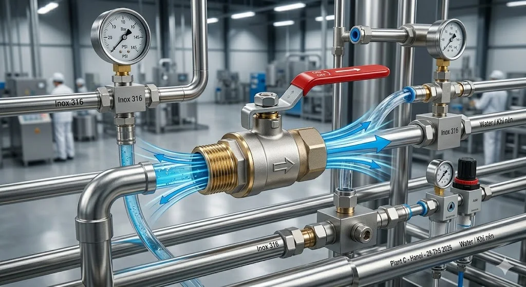 Hướng dẫn lắp đặt và bảo trì van