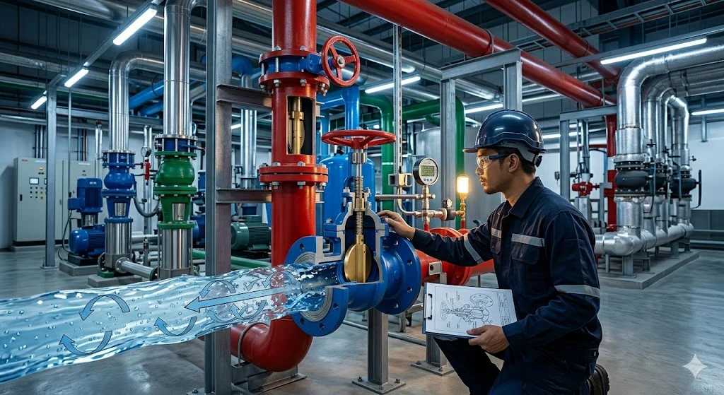 Hướng dẫn lắp đặt van cổng đúng cách