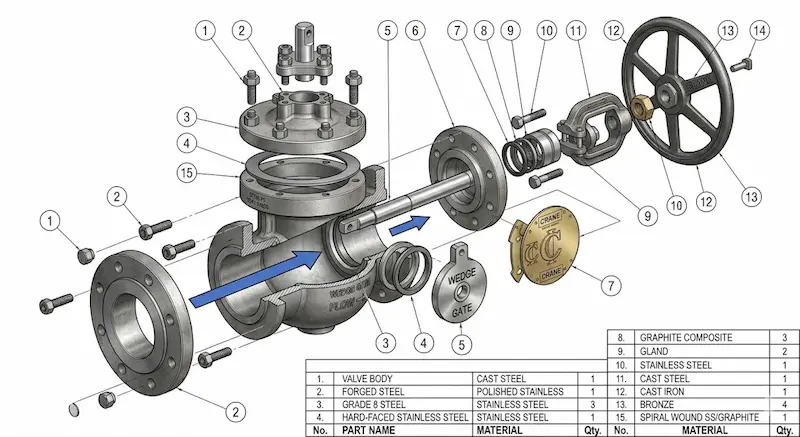 Các yếu tố kỹ thuật then chốt của Van