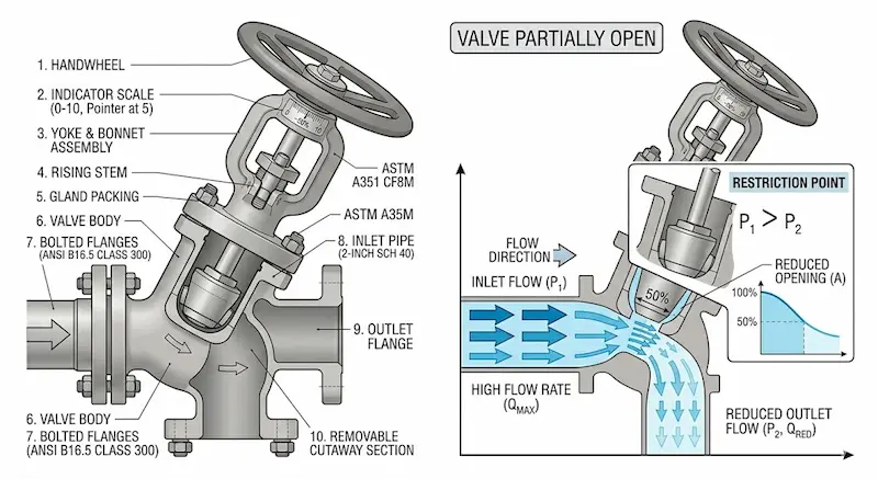 Thông số kỹ thuật van điều tiết