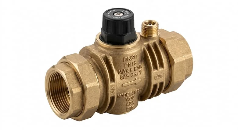 Hình ảnh sản phẩm chất lượng cao của van giảm áp DN20, van giảm áp bằng đồng thau cho hệ thống đường ống phi 27