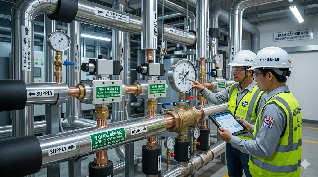 Lưu ý khi lắp đặt và bảo trì van