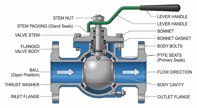 Thông số kỹ thuật van nước
