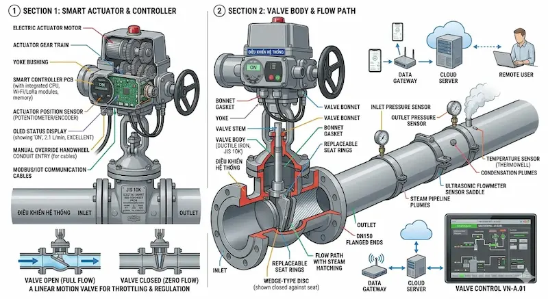 Các thông số kỹ thuật của van