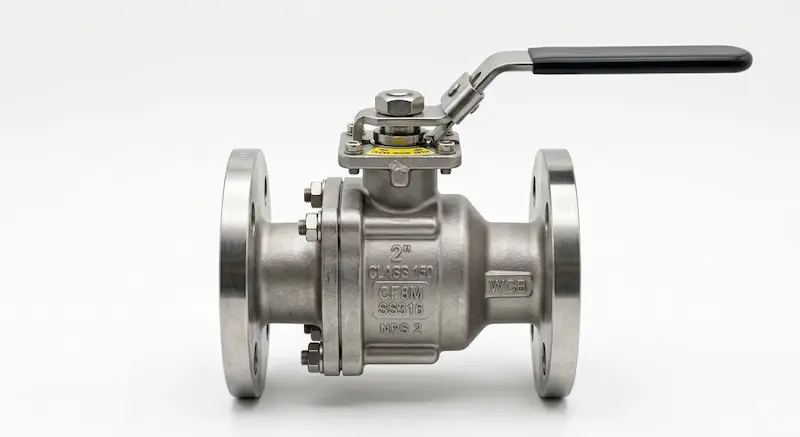 Giới thiệu chi tiết cấu tạo của van bi class 150