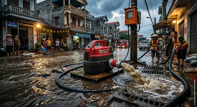 Ứng dụng thực tế của máy bơm nước