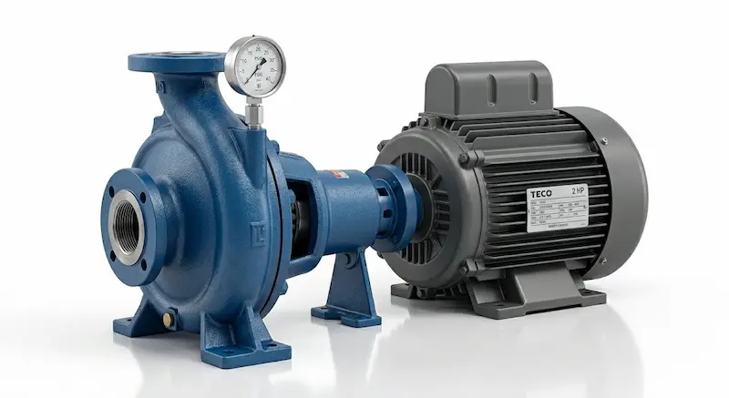 Giới thiệu chi tiết cấu tạo của bơm teco