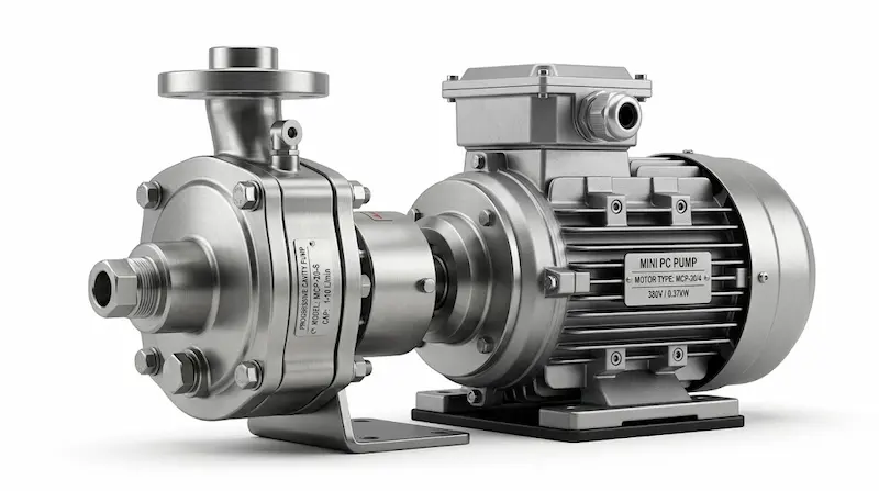Giới thiệu chi tiết cấu tạo bơm trục vít