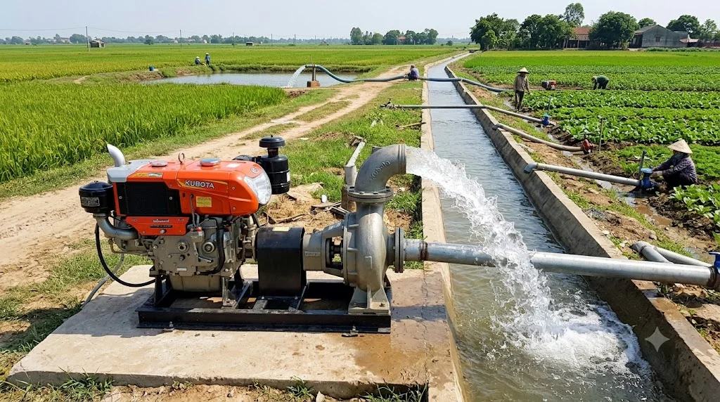 Ứng dụng thực tế của đầu bơm