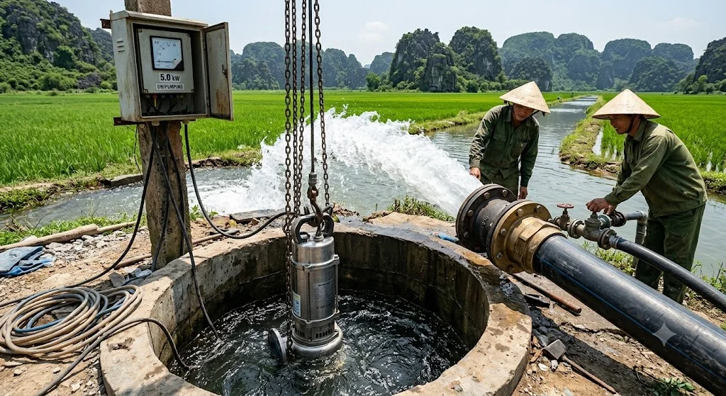 Lưu ý khi vận hành máy bơm nước