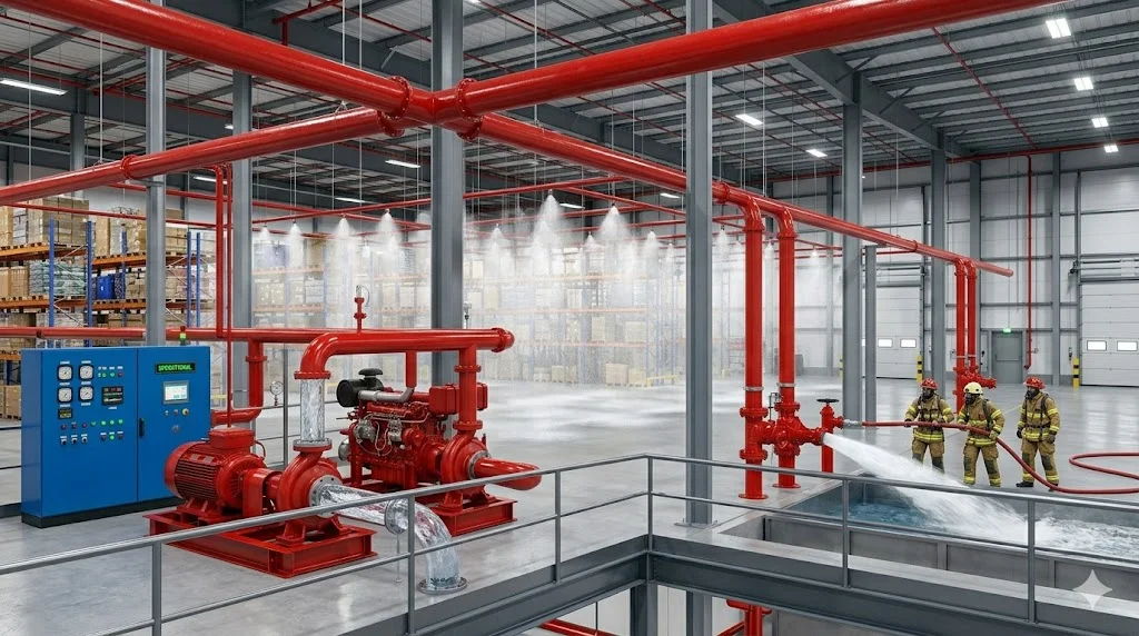 Chọn máy bơm cứu hỏa phù hợp với nhu cầu sử dụng