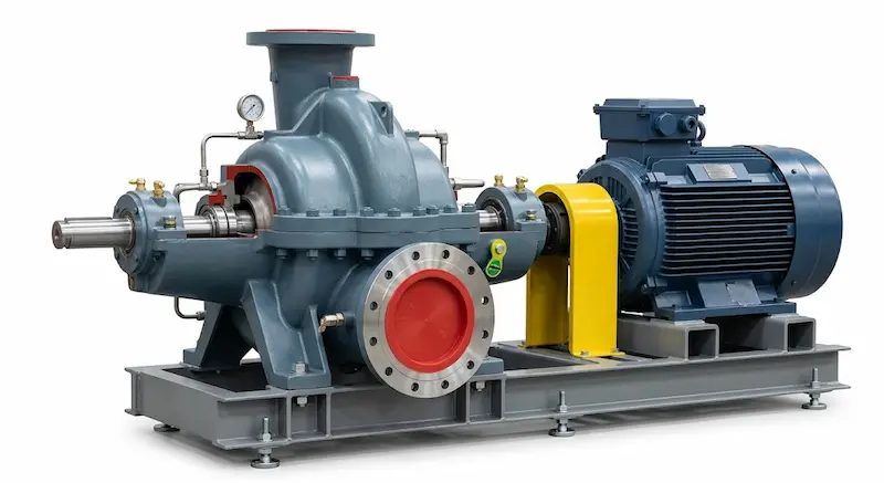 Giới thiệu chi tiết cấu tạo máy bơm nước hai đầu
