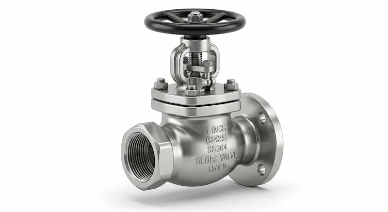 Giới thiệu chi tiết cấu tạo van cầu dn25