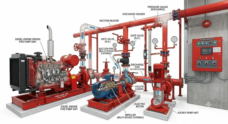 Các thông số kỹ thuật quan trọng của máy bơm