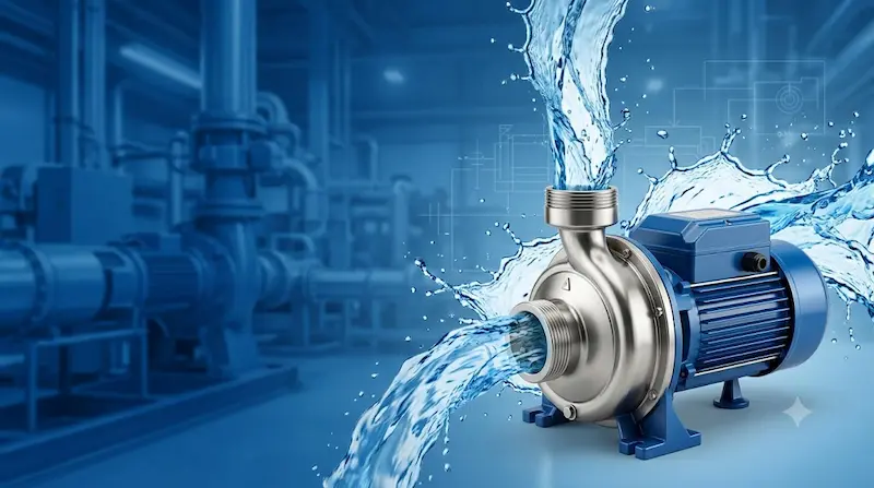 Giới thiệu chi tiết cấu tạo máy bơm