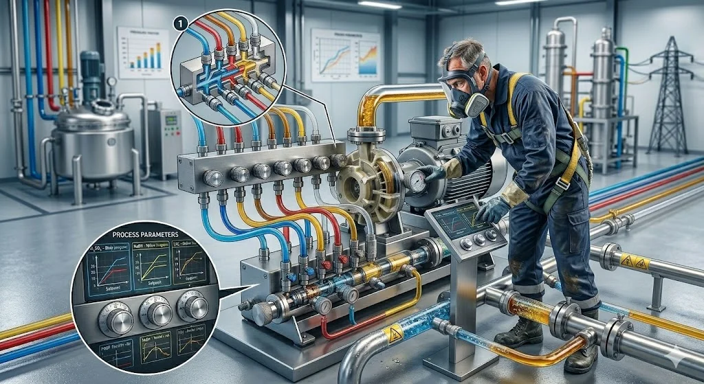 Ứng dụng thực tế của máy bơm hoá chất