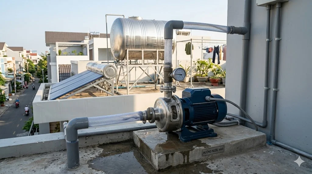 Hướng dẫn lựa chọn lắp đặt máy bơm