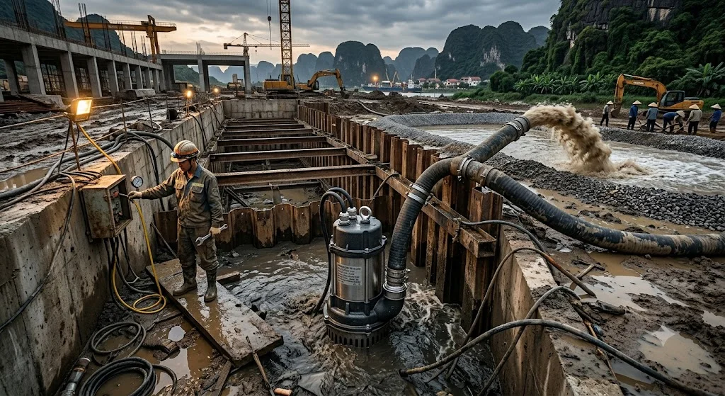 Hướng dẫn vận hành và bảo dưỡng máy bơm tõm
