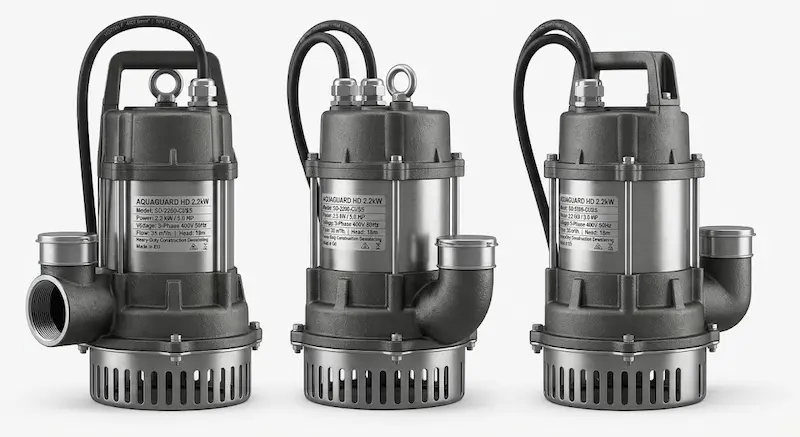 Giới thiệu chi tiết cấu tạo của máy bơm tõm