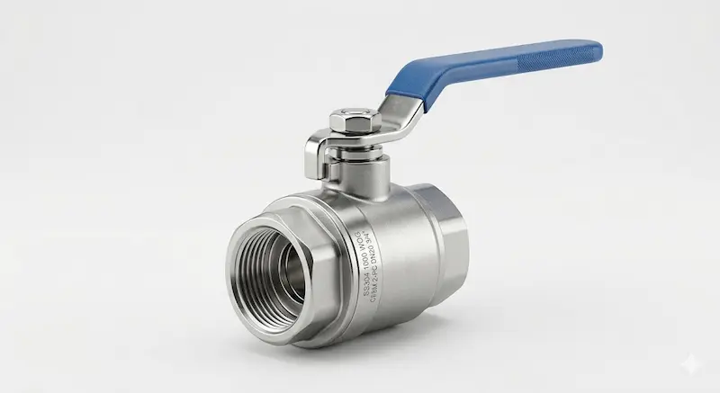 Giới thiệu chi tiết cấu tạo van bi inox 304 