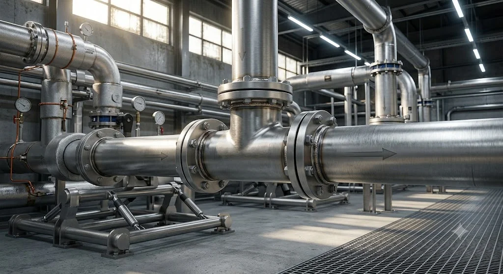 Ứng dụng thực tế của tê inox