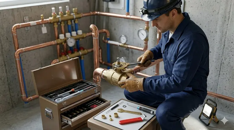 Các lỗi thường gặp khi sửa chữa van