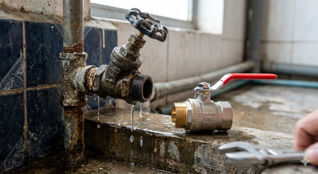 Hướng dẫn cách chọn khóa nước phù hợp trước khi thay
