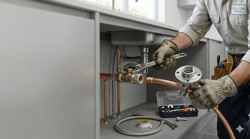 Giải pháp xử lý rò rỉ nước là thay van nước