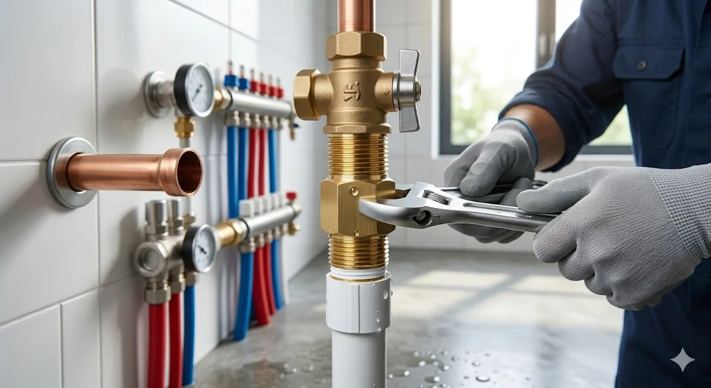 Hướng dẫn lắp đặt lơ ren đúng kỹ thuật